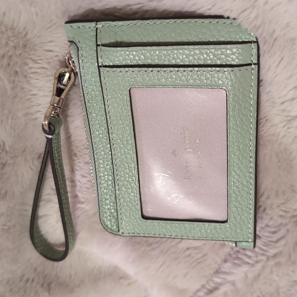 Light green wallet wristlet - Picture 2 of 6
